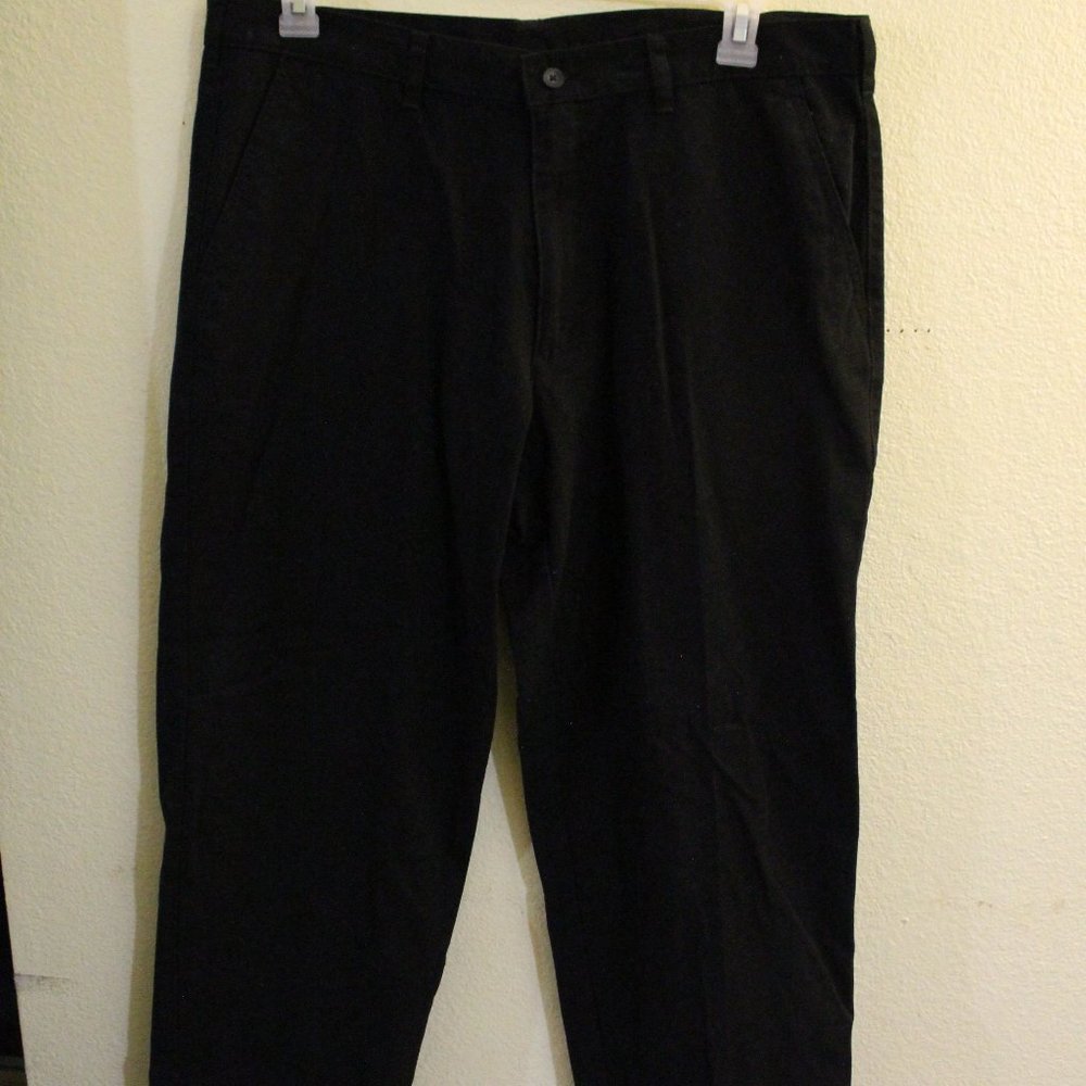 George Mens Black Dress Pants 38 x 29